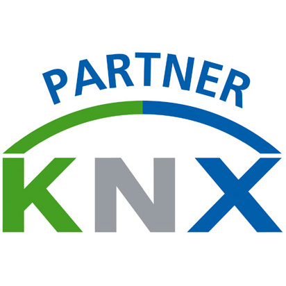KNX Partner Logo – zertifizierte Gebäudeautomation